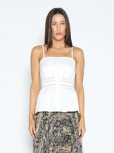 GRACIA BUTTON DETAILED TANK TOP